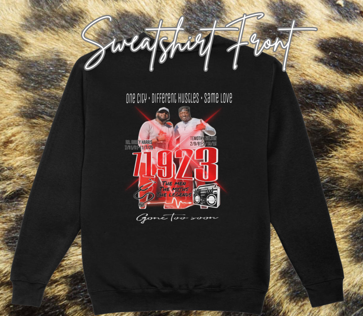 Dr. Corey Harris Co + Tem Delph Edition (Sweatshirts & Hoodies Only.) ✨#JamarioDixonSalute✨