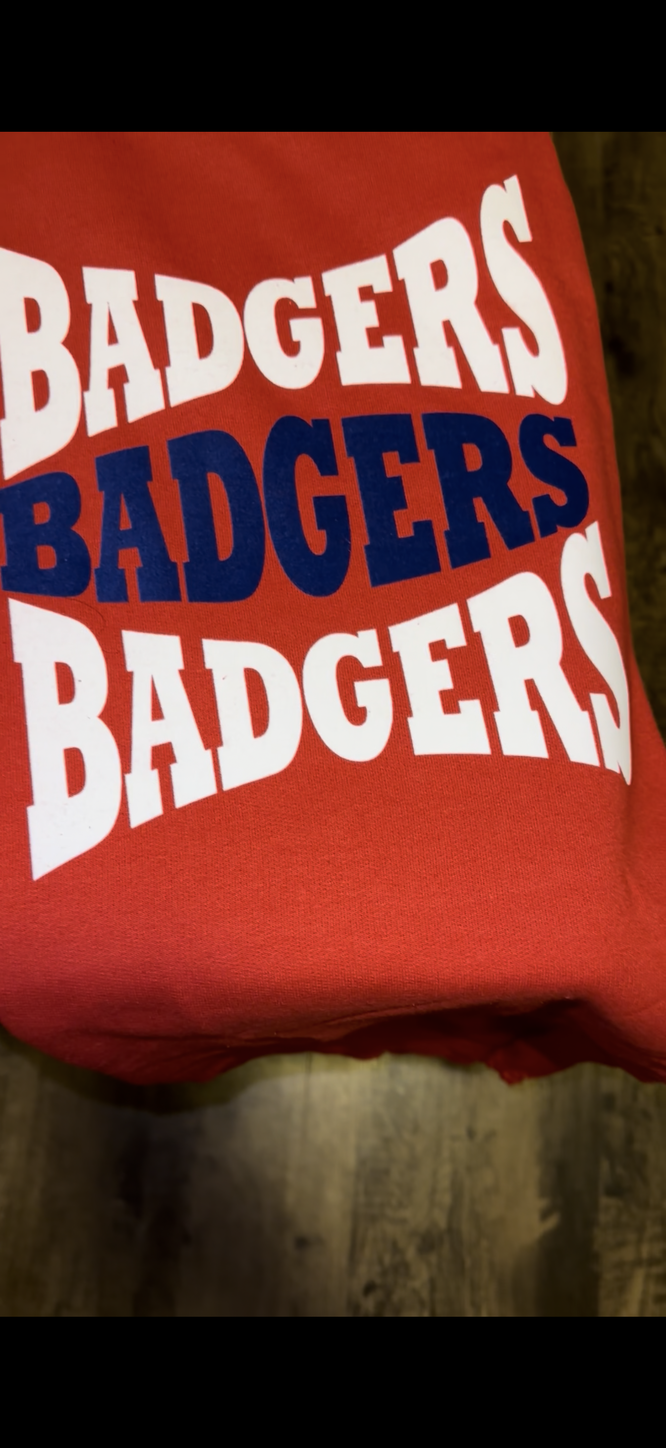 Badgers! Badgers! Badgers! (Sweat Bottoms Only.)
