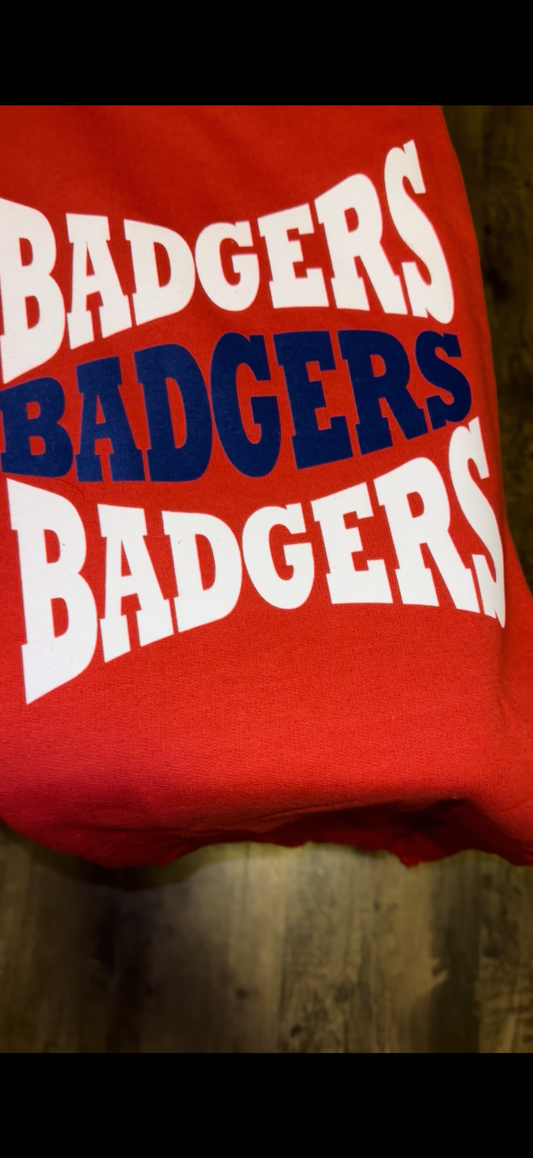Badgers! Badgers! Badgers! (Sweat Bottoms Only.)