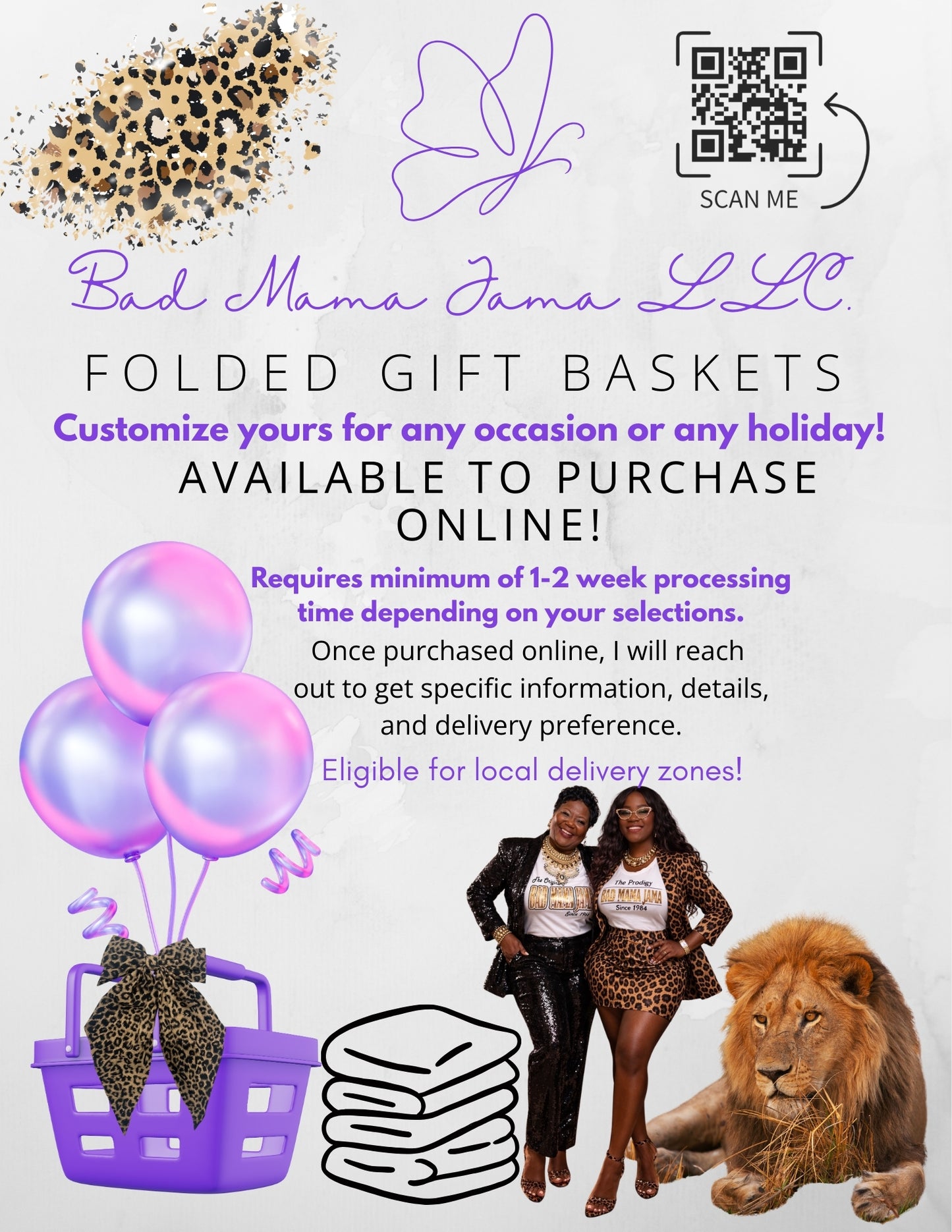 Folded Gift Baskets
