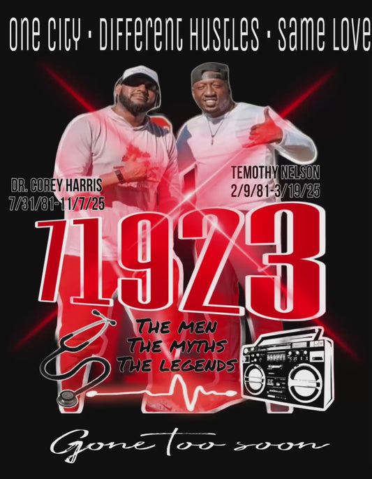 Dr. Corey Harris Co + Tem Delph Edition Memorabilia Shirt