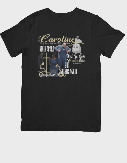 Dr. Corey Harris Caroline Edition Memorabilia Shirt